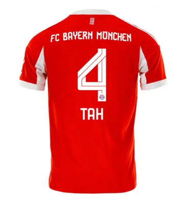 Bayern Munich Jonathan Tah #4 Hjemmebanetrøje 2025-26 Kortærmet